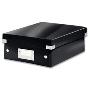 Leitz Click & Store - organizační krabice - 220 × 100 × 285 mm, černá