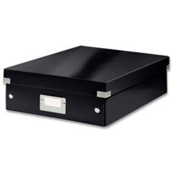 Leitz Click & Store - organizační krabice - 280 × 100 × 370 mm, černá