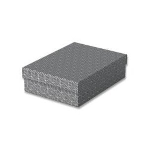 Esselte - úložný box - 265 x 360 x 100 mm, šedý, 3 ks