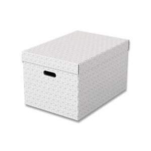 Esselte - úložný box - 355 x 510 x 305 mm, bílý, 3 ks
