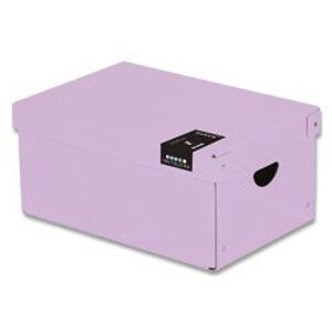 PP Pastelini - krabice - 355 x 240 x 160 mm, fialová
