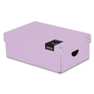 PP Pastelini - krabice - 355 x 240 x 90 mm, fialová