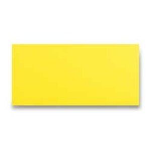 Clairefontaine - obálka - DL, samolepicí, 20 ks, tmavě žlutá