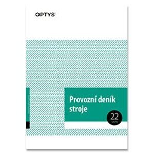 Optys - provozní deník stroje