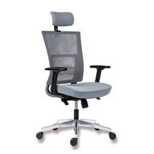 Next Pdh Alu - kancelářská židle - šedá